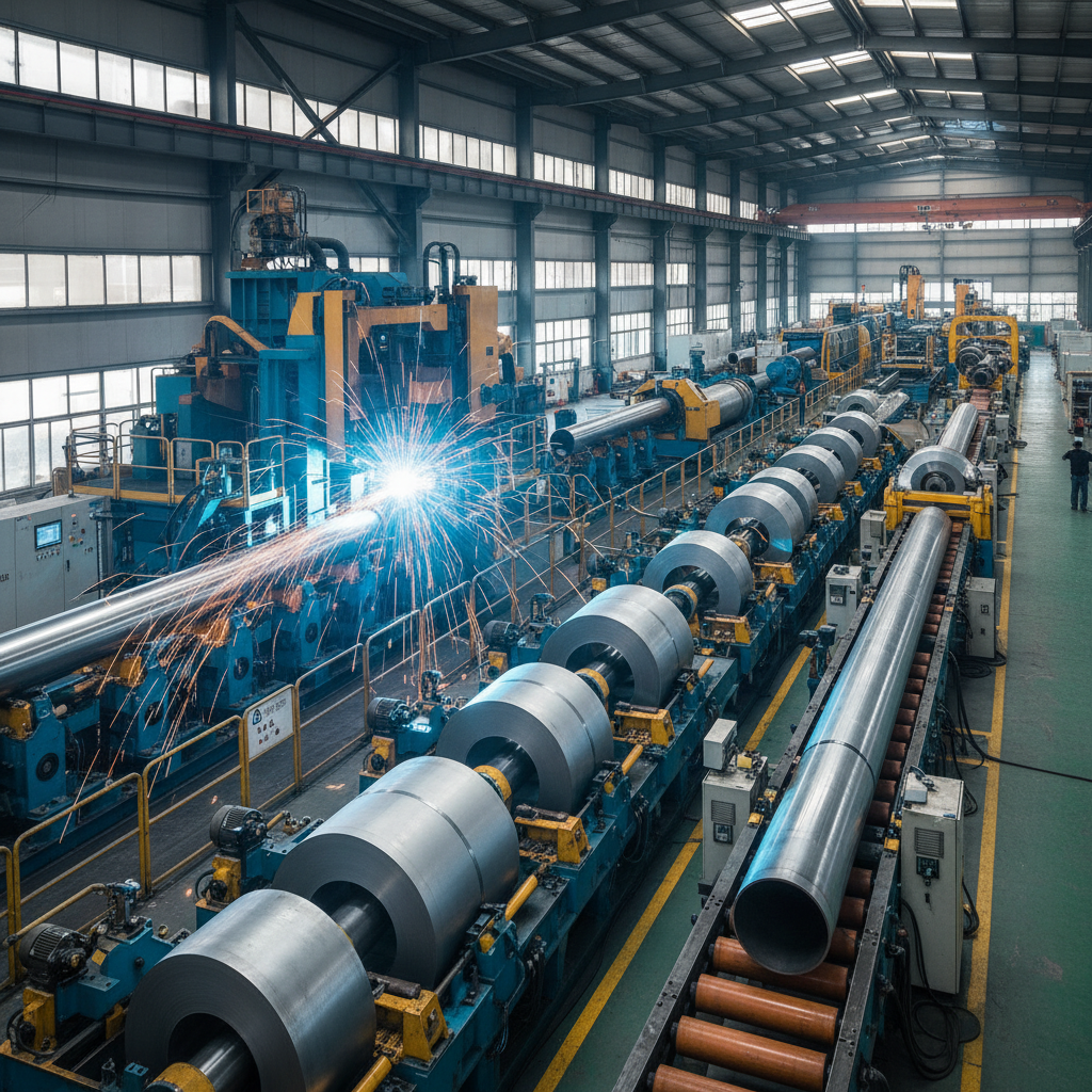 What is a Steel Pipe Manufacturing Machine and How Does It Work