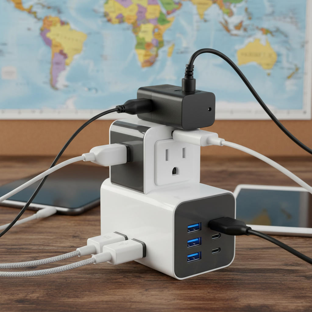 Top 5 Wall Plug Adapters You Need for Travel and Home Use
