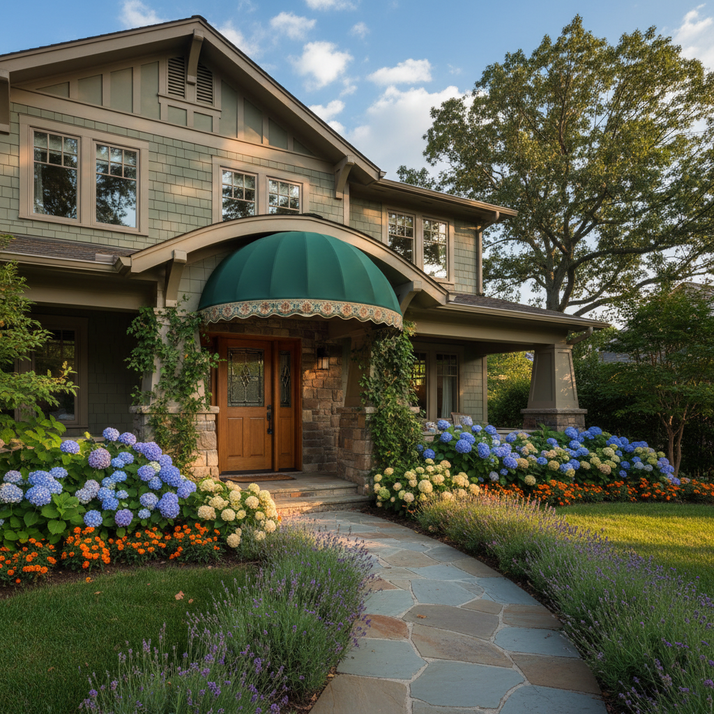 Top 10 Door Awning Designs to Enhance Your Home's Curb Appeal