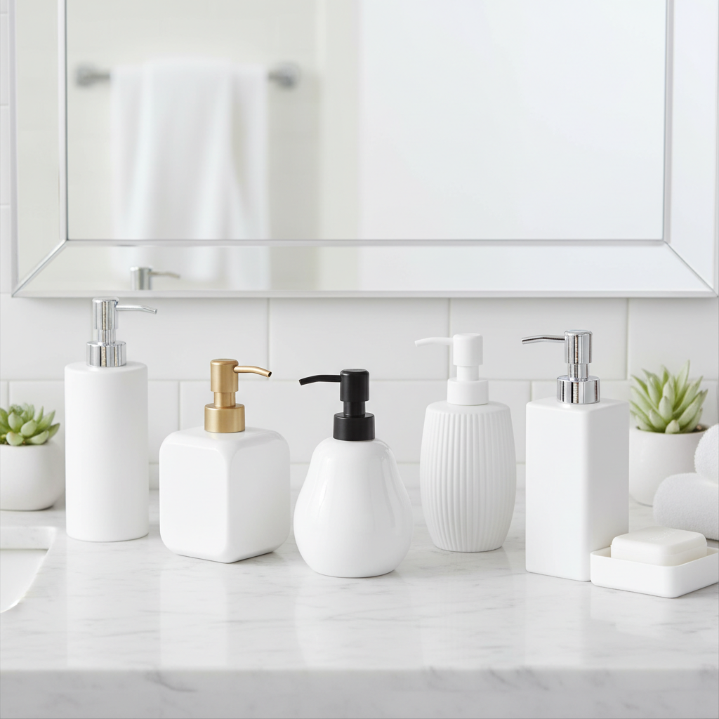 Top 5 Plastic White Soap Dispenser Options for Your Bathroom Needs