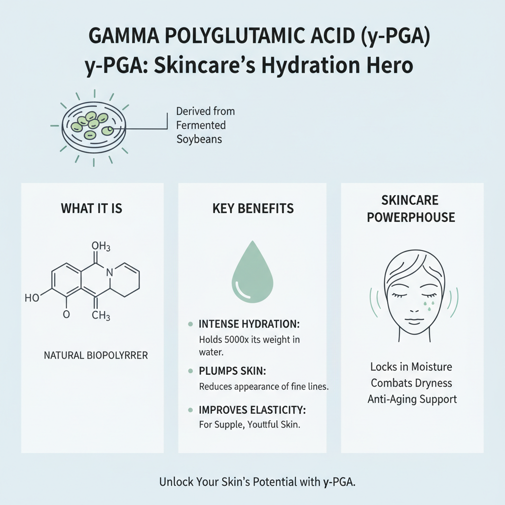 How to Use Gamma Polyglutamic Acid for Skin Hydration and Anti-Aging Effects