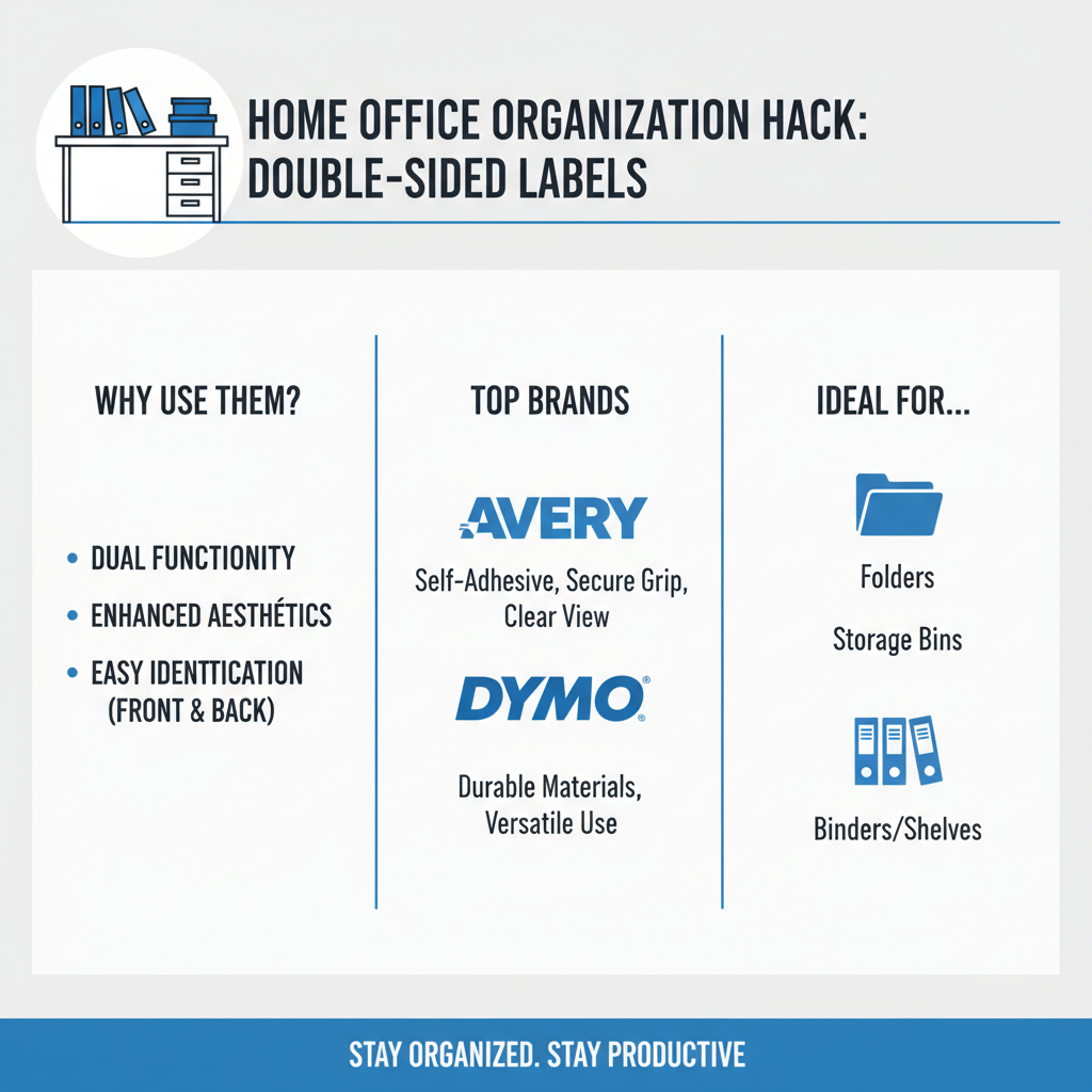 Best Double Sided Labels for Your Home Office and Organization Needs
