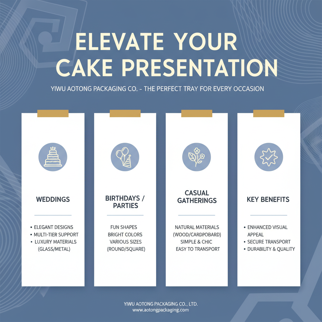 What is the Best Cake Trays for Every Occasion and How to Choose Them