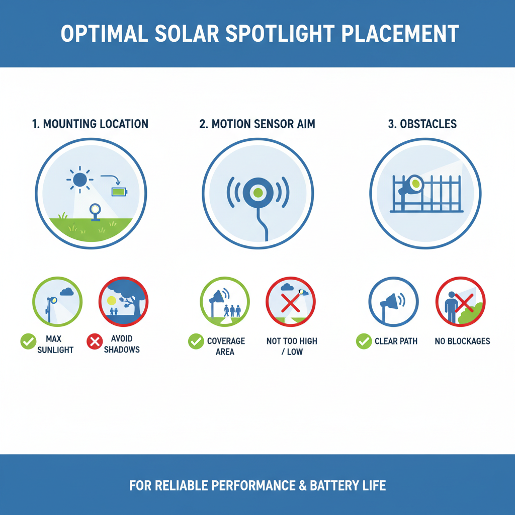 2025 Top Motion Sensor Spotlight Solar Reviews and Buying Guide
