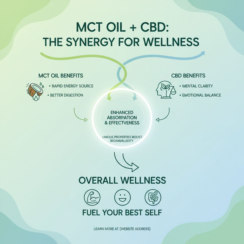 Why MCT Oil and CBD Are the Perfect Pair for Your Wellness Routine
