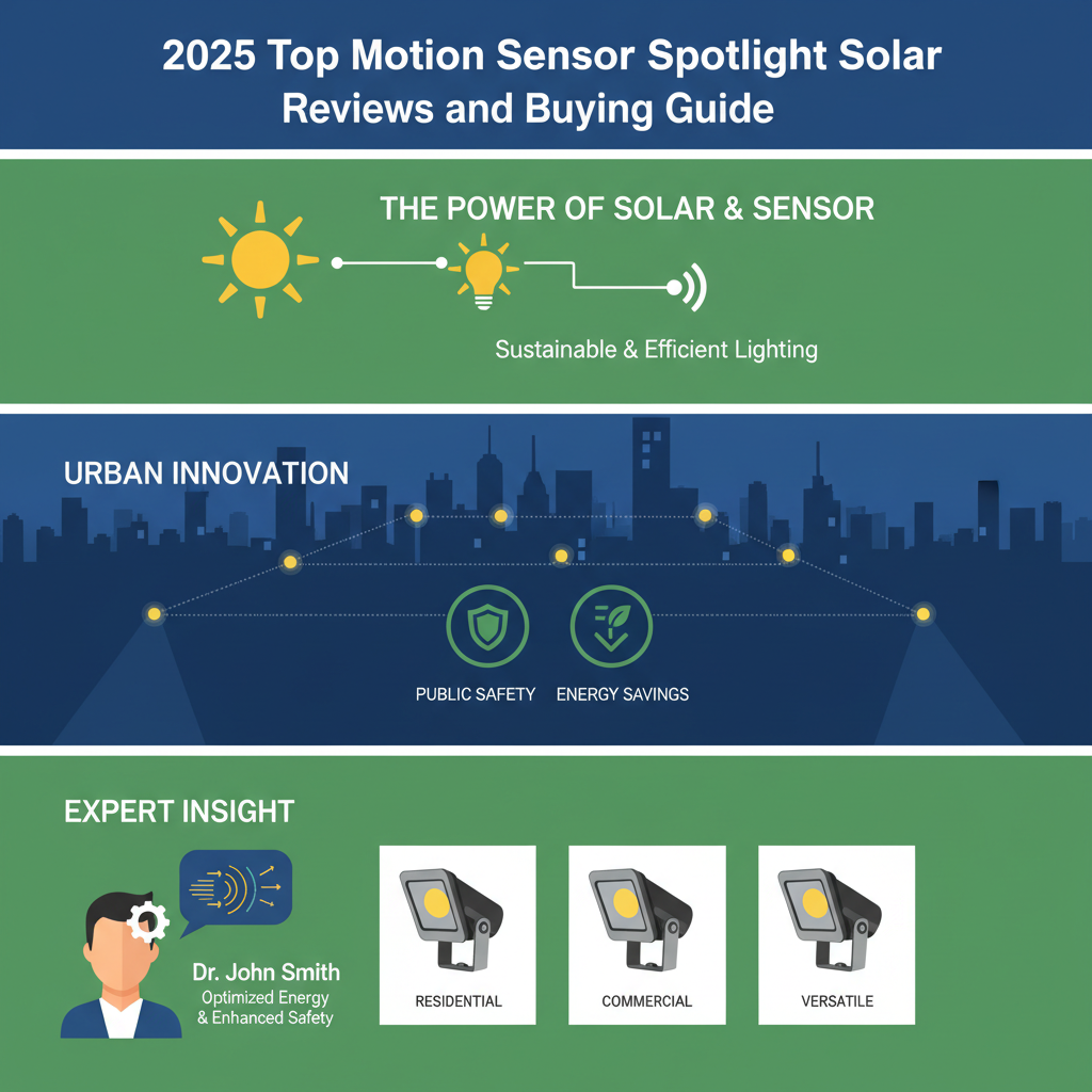 2025 Top Motion Sensor Spotlight Solar Reviews and Buying Guide