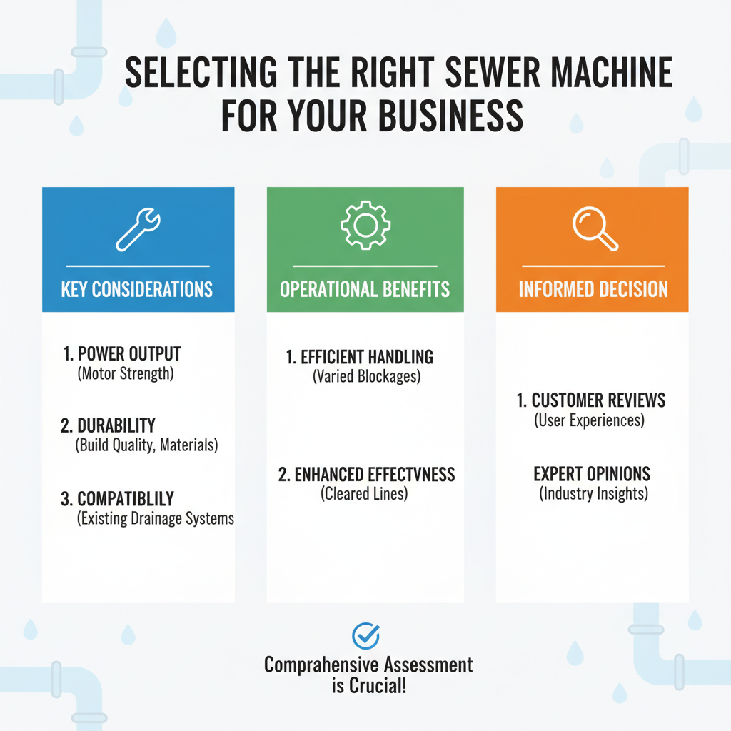 2025 Guide: How to Choose the Best Sewer Machines for Your Business