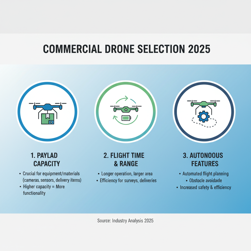How to Choose the Right Commercial Drone for Your Business in 2025