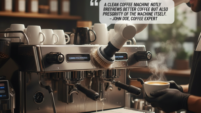 Why You Should Clean Your Coffee Machine Regularly and How to Do It