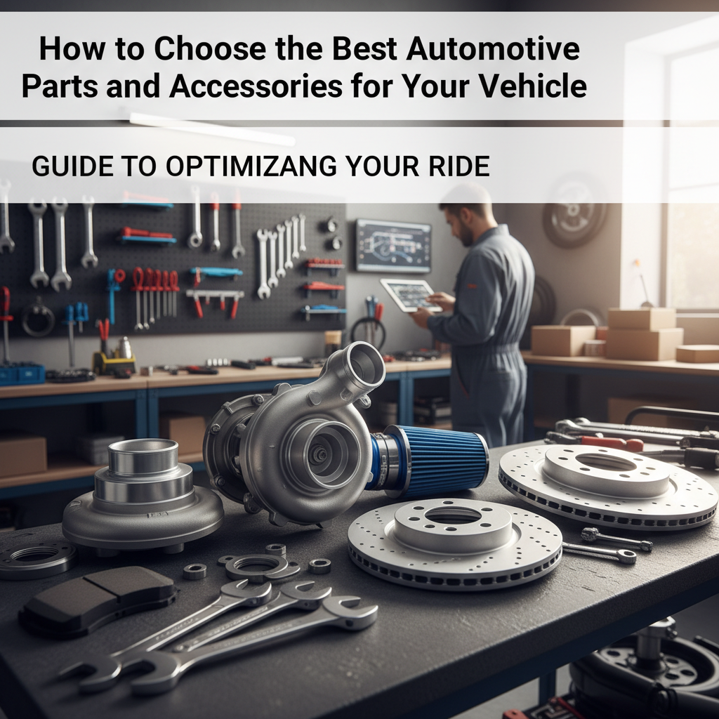 How to Choose the Best Automotive Parts and Accessories for Your Vehicle