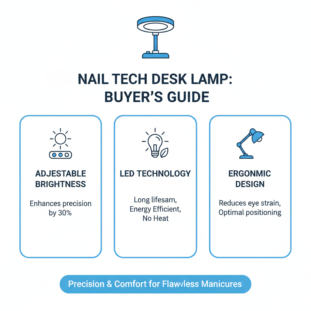 How to Choose the Best Nail Tech Desk Lamp for Ultimate Precision and Comfort