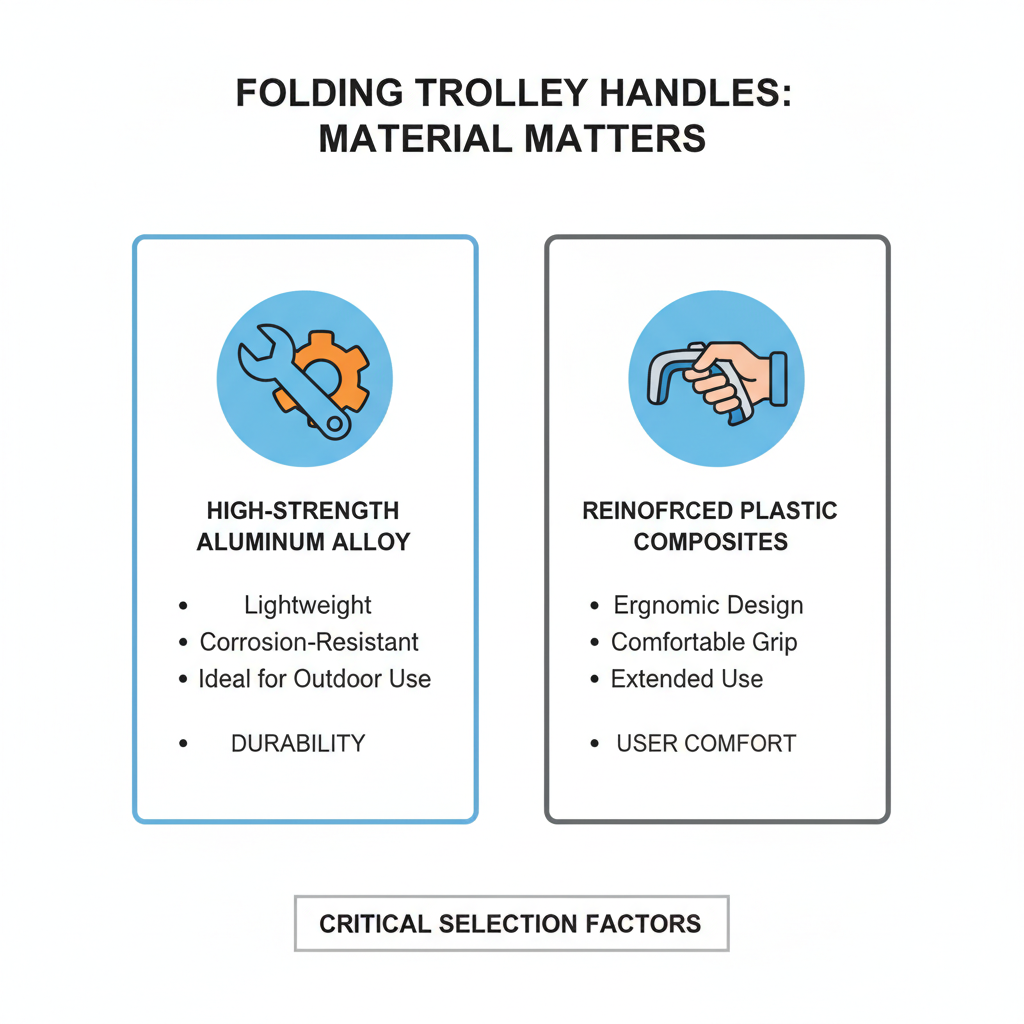 Top 10 Tips for Choosing the Best Folding Trolley Handles for Your Needs