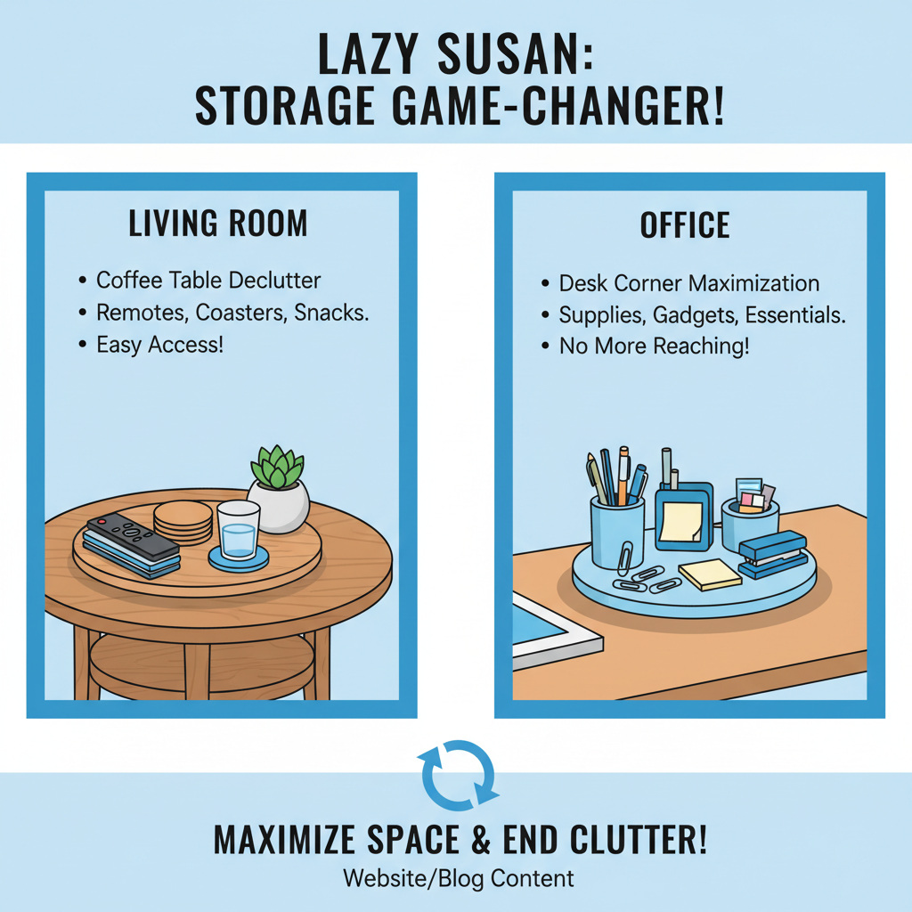 Top 10 Tips for Using a Lazy Susan Organizer Effectively in Your Home