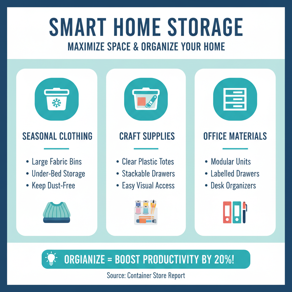 Top 10 Best Storage Containers for Organizing Your Home Efficiently