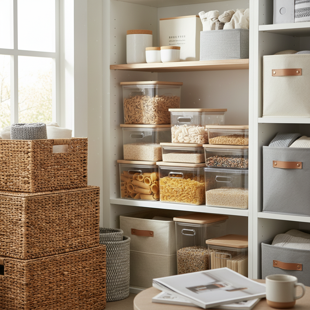 How to Choose the Best Stackable Storage Boxes for Your Home Organization