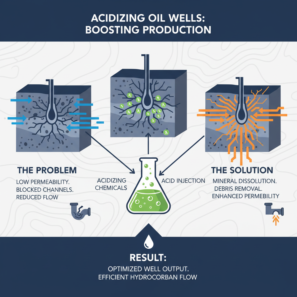 What Are Acidizing Chemicals and How Do They Improve Oil Well Production