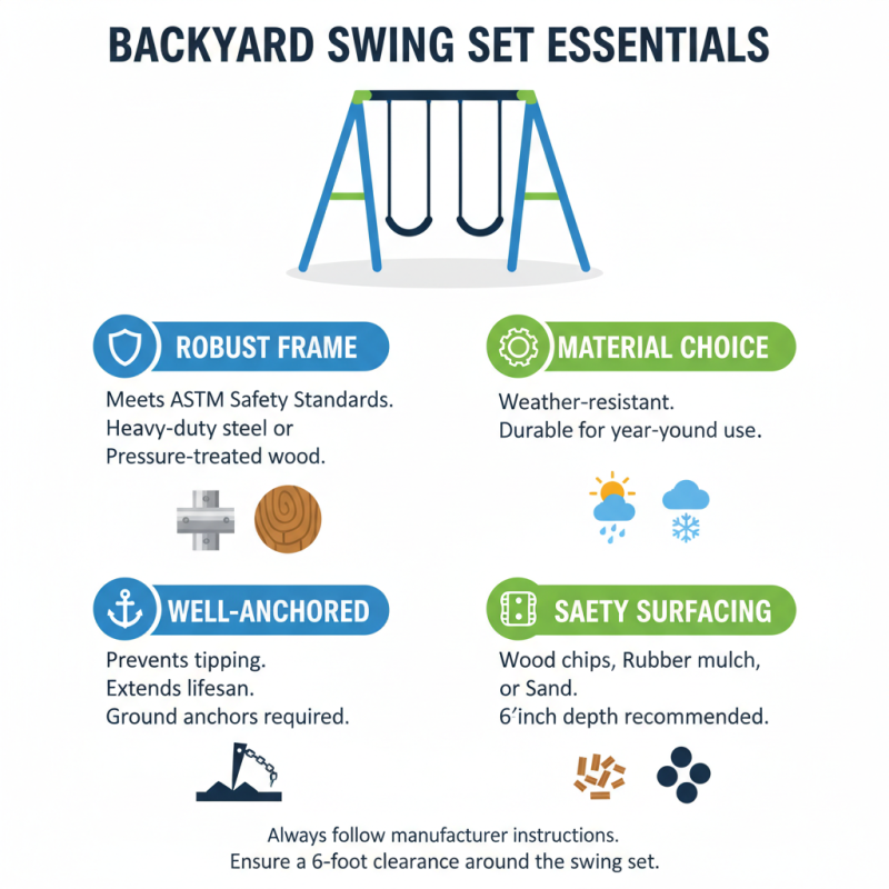 Essential Swing Set Parts and Accessories Every Backyard Needs