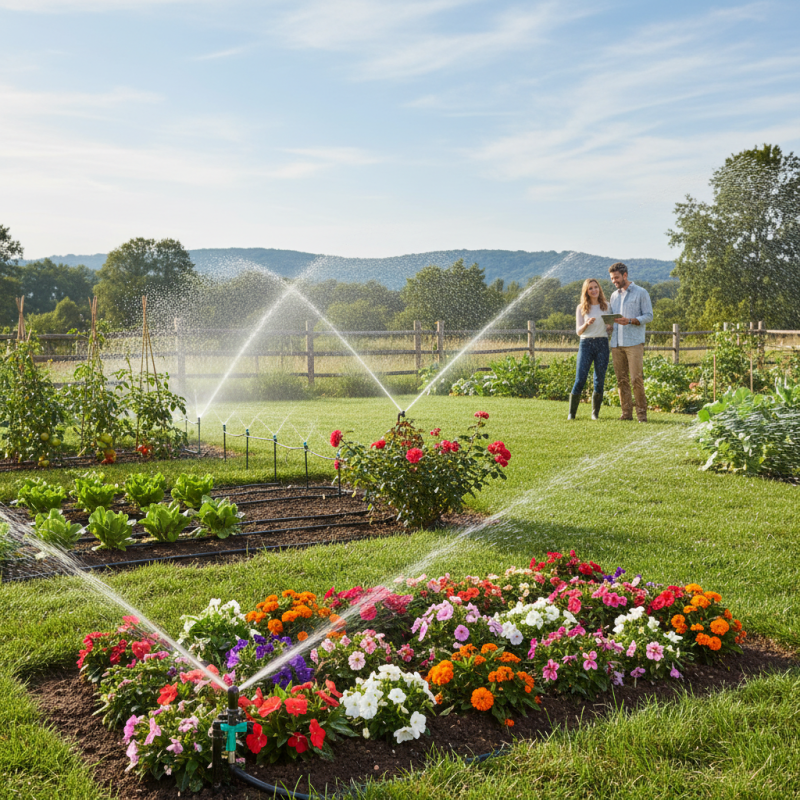 How to Choose the Best Irrigation Water Sprinkler for Your Garden