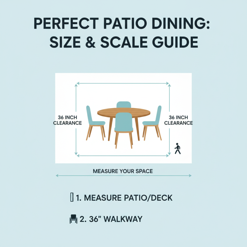 How to Choose the Perfect Outdoor Dining Set for Your Backyard Space
