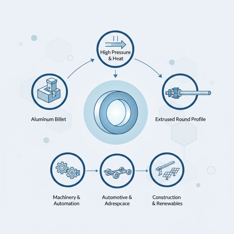 What is Aluminum Extrusion Round and How is it Used in Manufacturing