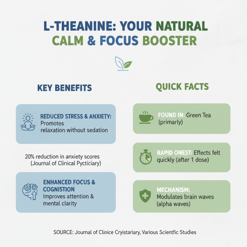 Top Benefits of L Theanine for Relaxation and Focus You Need to Know