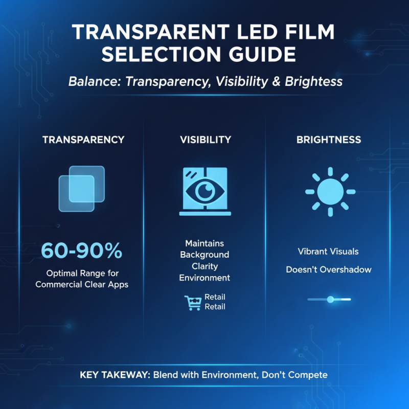How to Choose the Best Transparent LED Film for Your Display Needs