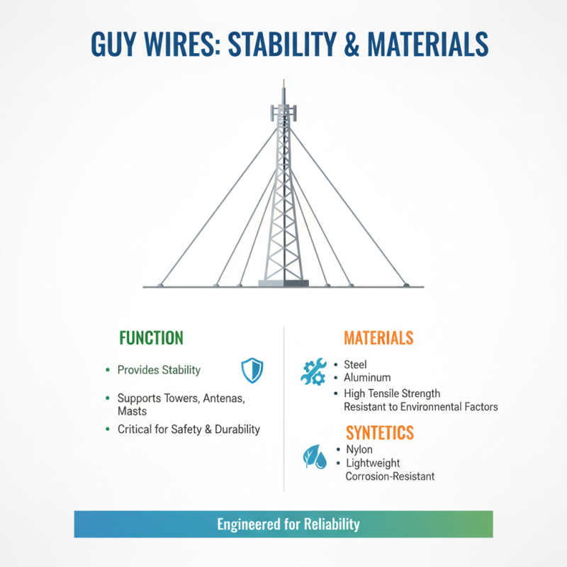 Understanding Guy Wires Types and Applications in Construction and Engineering