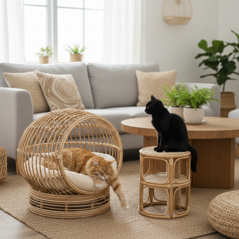 What is Rattan Cat Furniture and Why Your Cat Will Love It