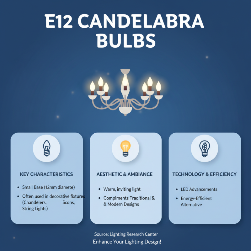 What is E12 Light Bulbs and How to Choose the Right One for Your Needs