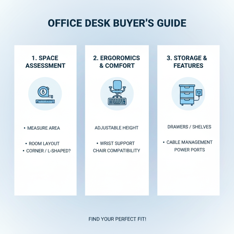 2025 How to Choose the Best Office Desk for Your Workspace Needs