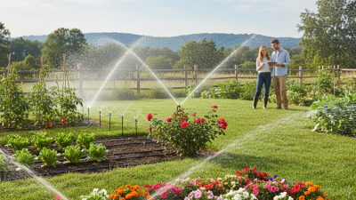 How to Choose the Best Irrigation Water Sprinkler for Your Garden