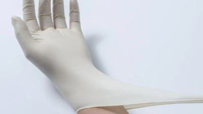 sterile comfortable wear medical latex glove