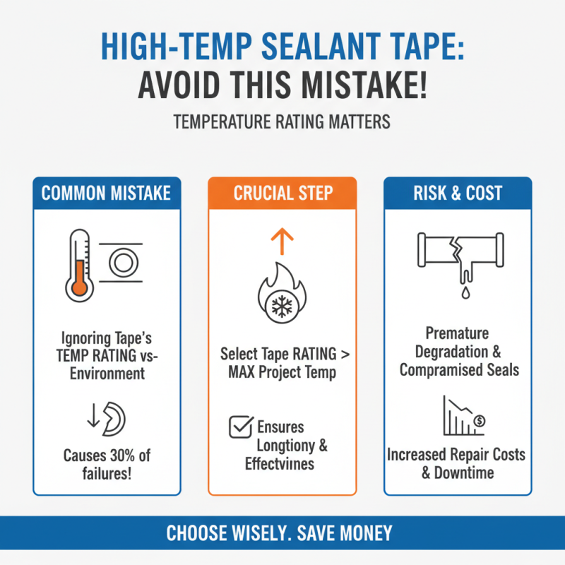How to Choose High Temp Sealant Tape for Your Projects: A Complete Guide