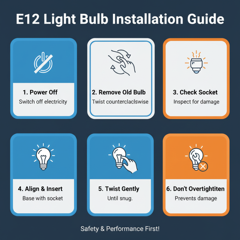 What is E12 Light Bulbs and How to Choose the Right One for Your Needs