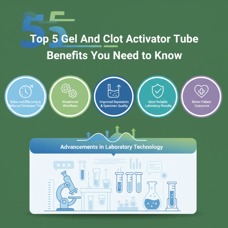 Top 5 Gel And Clot Activator Tube Benefits You Need to Know