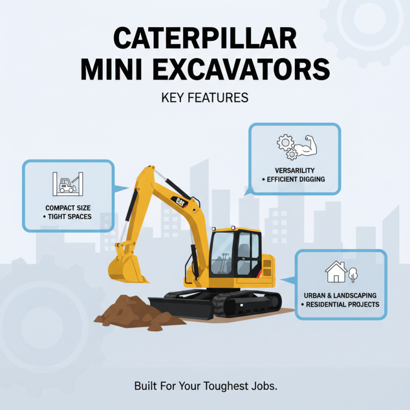 What is a Caterpillar Mini Excavator and How to Choose the Right One