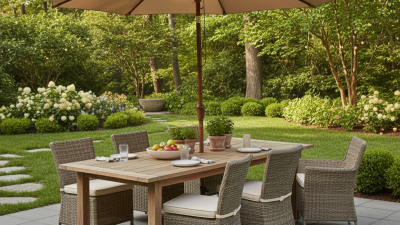 How to Choose the Perfect Outdoor Dining Set for Your Backyard Space