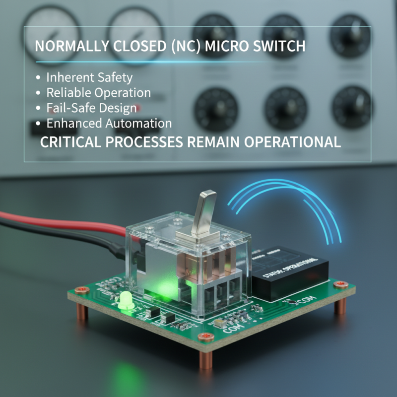Top 5 Benefits of Micro Switch NC in Automation Applications