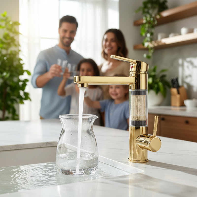 Top Benefits of Using a Gold Filter Tap for Your Home Water Supply