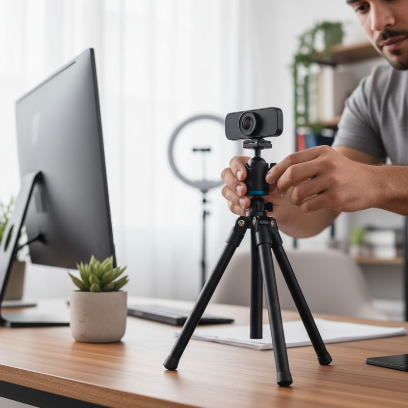 What is a Webcam Tripod and How to Choose the Best One for Your Needs?