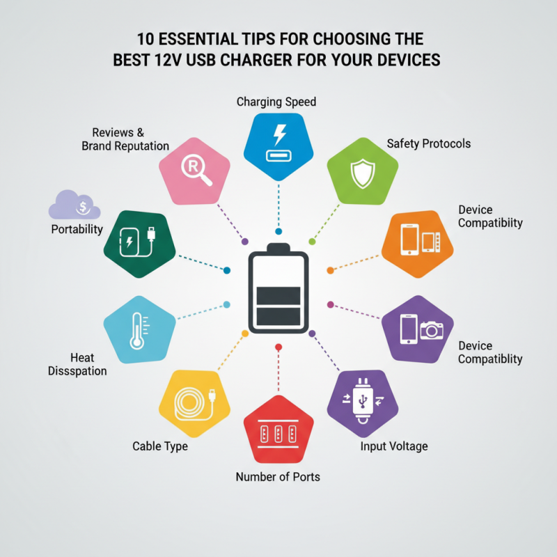 10 Essential Tips for Choosing the Best 12V USB Charger for Your Devices