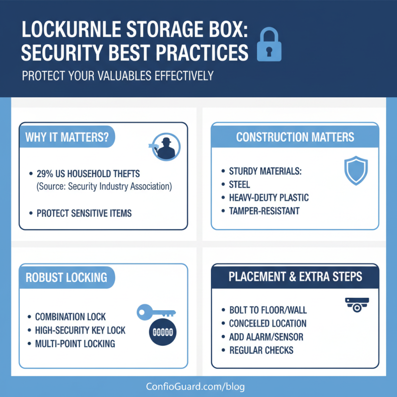 How to Choose the Best Lockable Storage Box for Your Needs