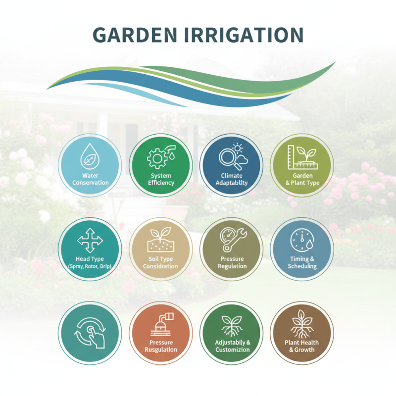 Top 10 Tips for Choosing the Best Irrigation Heads for Your Garden
