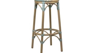 Outdoor French Bistro stool pe rattan weaving Seat AD642306 (1).jpg