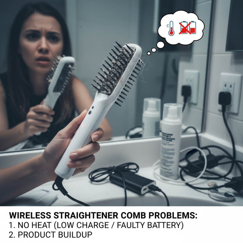 How to Use a Wireless Hair Straight Comb for Perfectly Sleek Hair Every Time