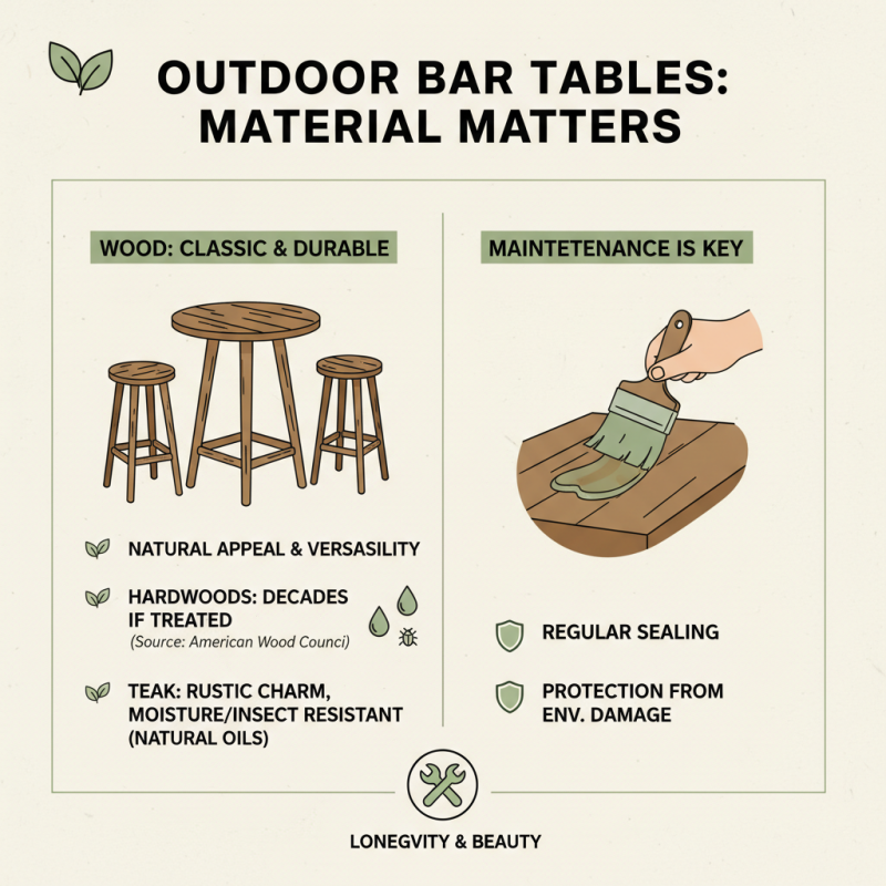 Best Outdoor Bar Tables for Your Space in 2023