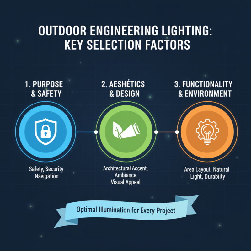 How to Choose the Best Outdoor Engineering Lighting for Your Project