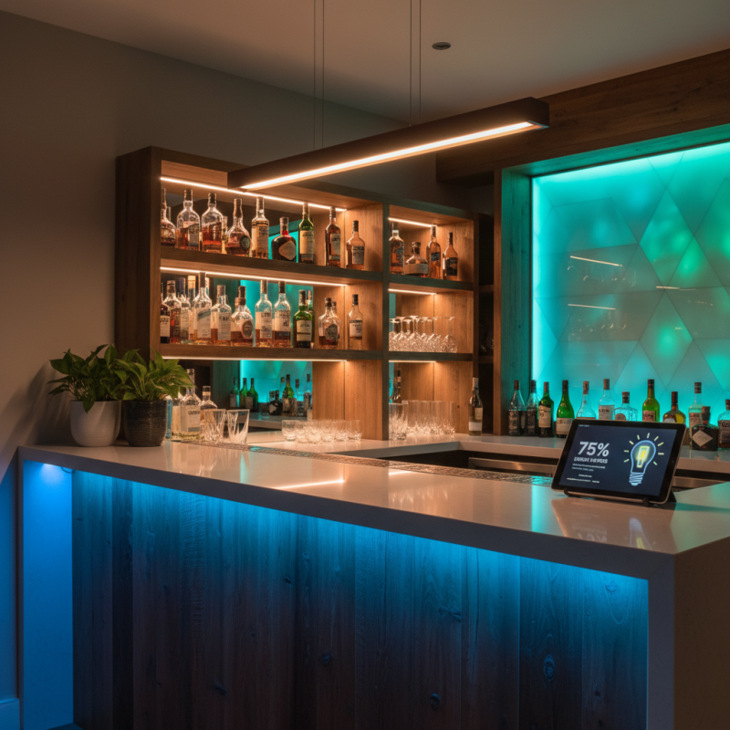 How to Choose the Perfect Bar with LED Lights for Your Home Decor