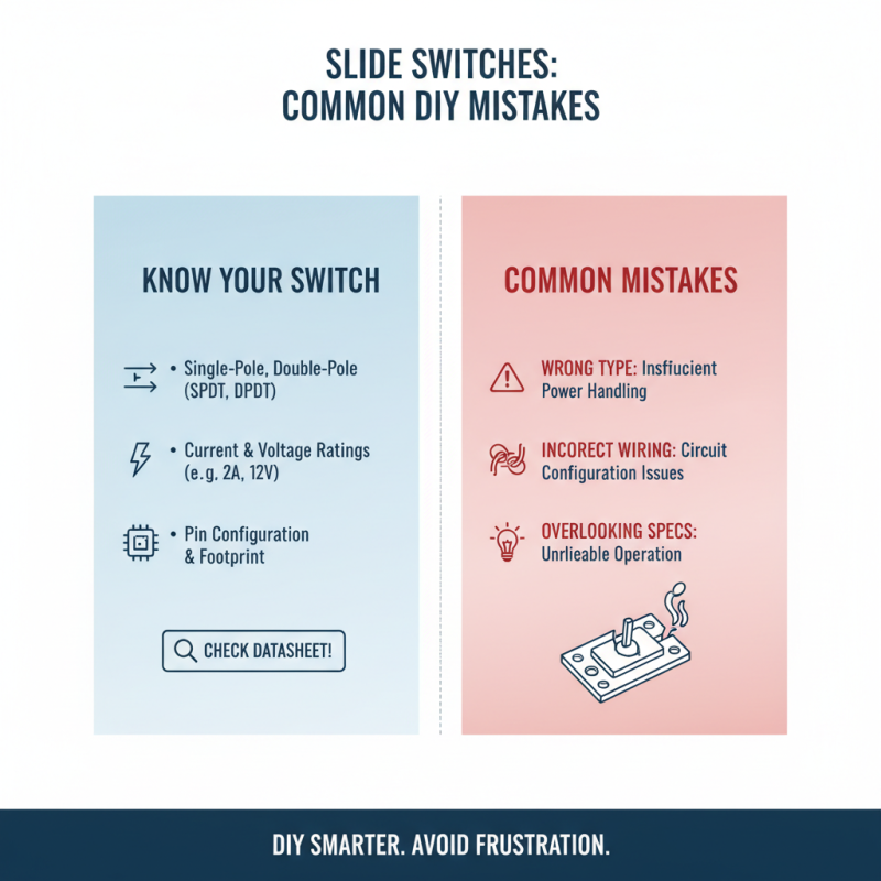 How to Use a Slide Switch Effectively in Your DIY Electronics Projects