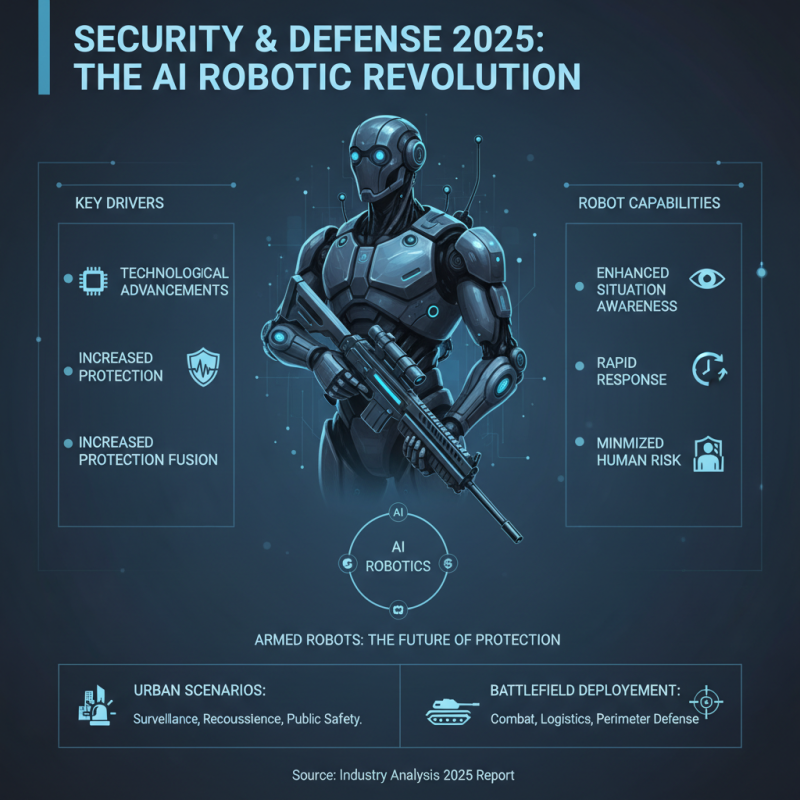 How to Build an Armed Robot for Security and Defense Applications in 2025